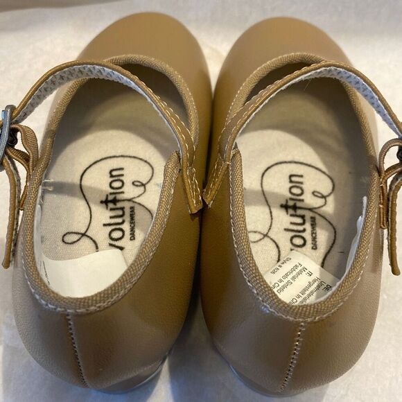 Revolution Dancewear Tap Dance Shoes Girl’s 11.5ch - Picture 7 of 11